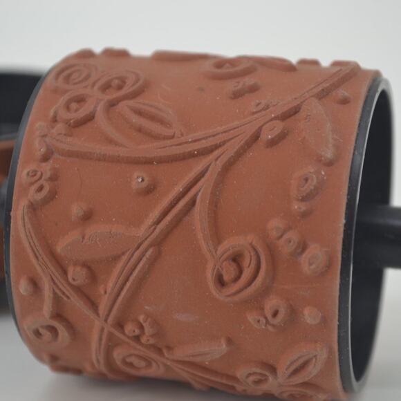 Stampin' Around Spot On 2" Rubber Roller Stamp Wheel Island - Picture 5 of 8